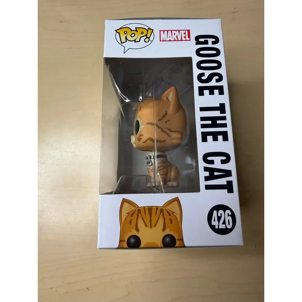 Funko Pop! Marvel Captain Marvel Goose The Cat #426 Bobble-Head - Picture 2 of 6